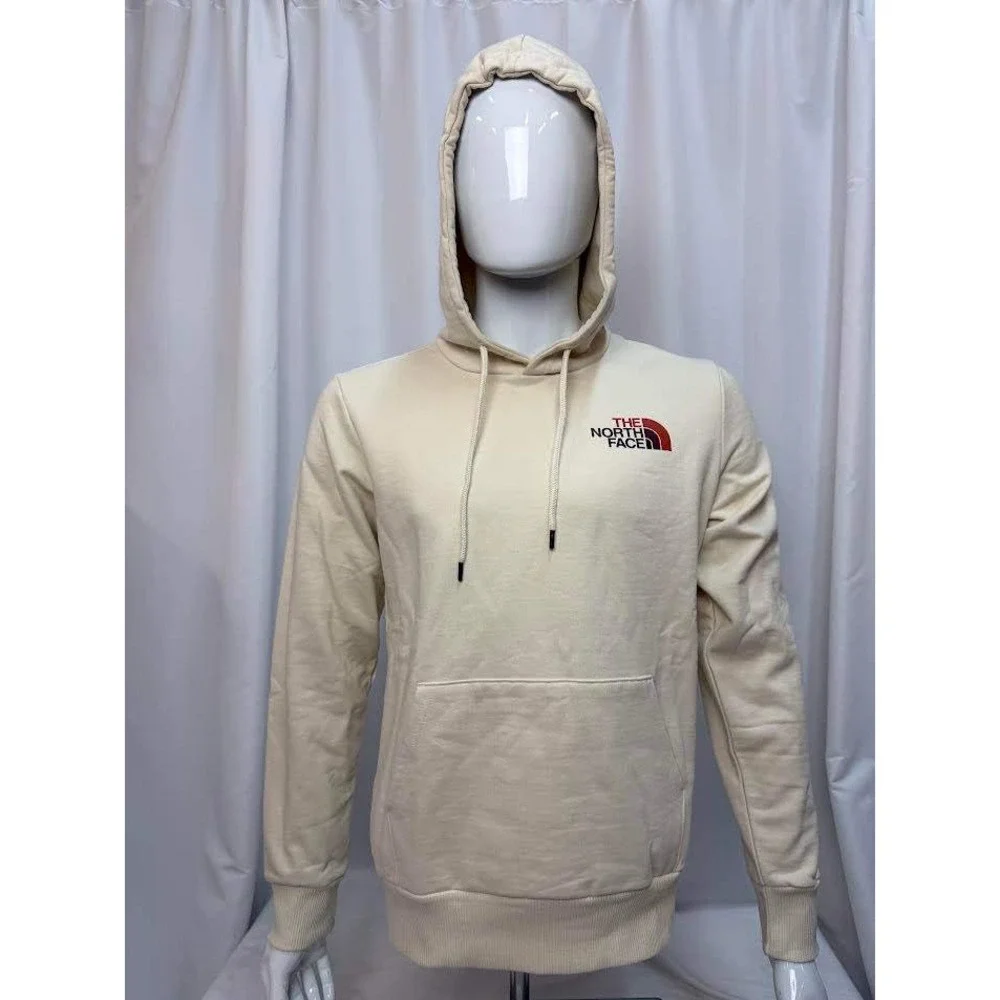 The North Face Mens Logo Play Hoodie Vintage White NF0A5IWP1P-S Small NEW